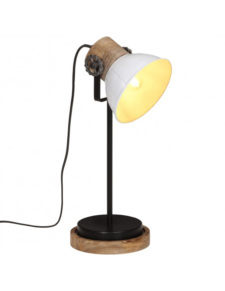 Lampada da Scrivania 25 W Bianca 17x17x50 cm E27