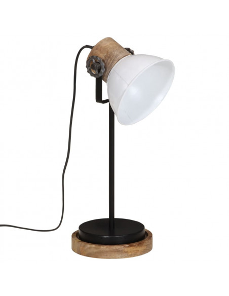 Lampada da Scrivania 25 W Bianca 17x17x50 cm E27
