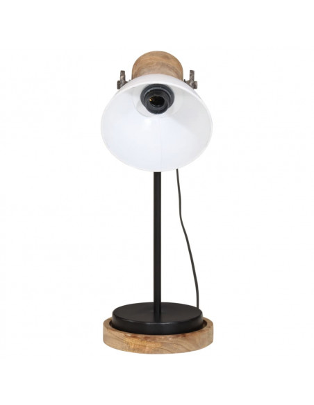 Lampada da Scrivania 25 W Bianca 17x17x50 cm E27