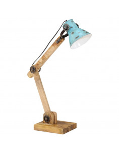 Lampada da Scrivania 25 W Blu Anticato 23x18x96 cm E27 2