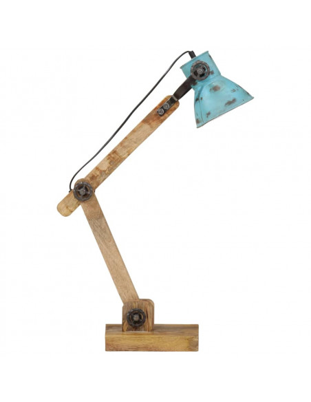 Lampada da Scrivania 25 W Blu Anticato 23x18x96 cm E27