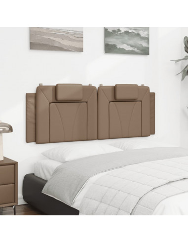 Cuscino Testiera Cappuccino 140 cm in Similpelle