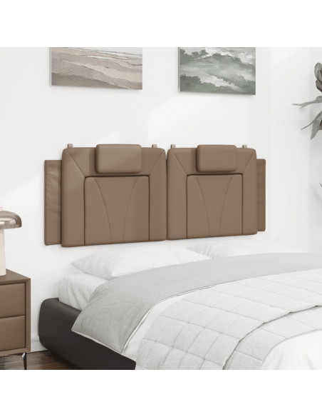 Cuscino Testiera Cappuccino 140 cm in Similpelle