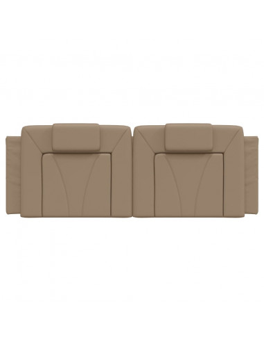 Cuscino Testiera Cappuccino 140 cm in Similpelle