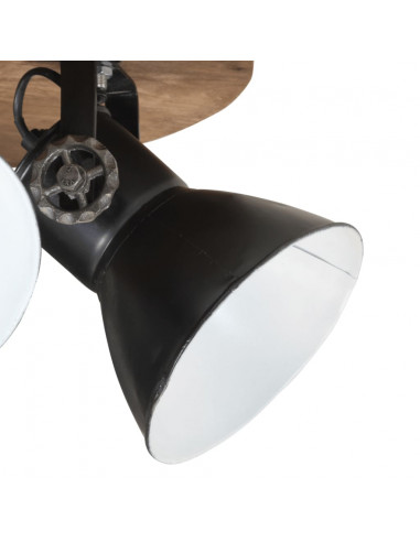 Lampada da Soffitto 25 W Nera 50x50x25 cm E27