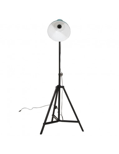 Lampada da Terra 25 W Blu Anticato 61x61x90/150 cm E27