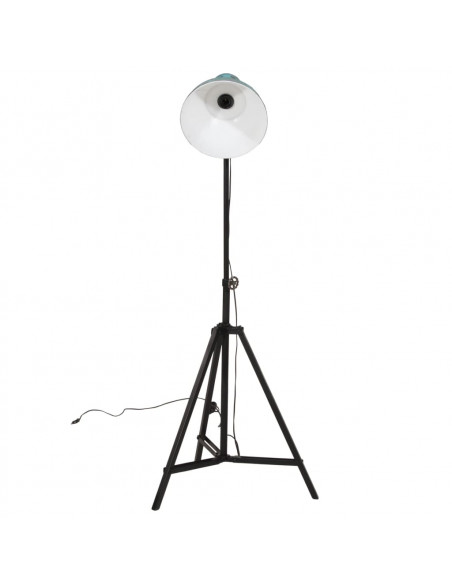 Lampada da Terra 25 W Blu Anticato 61x61x90/150 cm E27