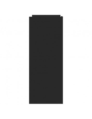 Tavolino Consolle Nero 100x35x90 cm in Legno Multistrato