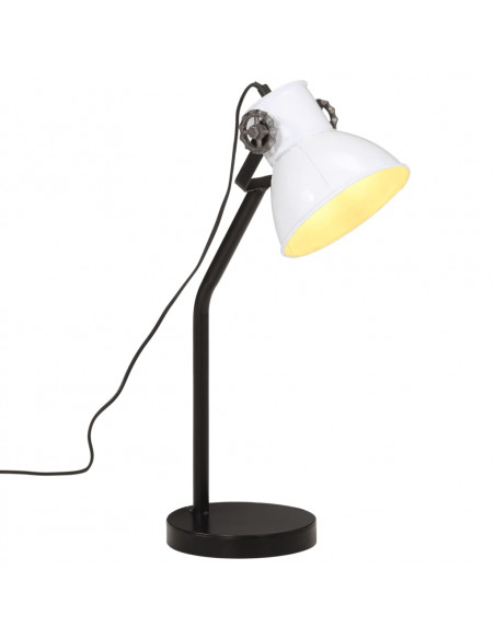 Lampada da Scrivania 25 W Bianca 17x17x60 cm E27
