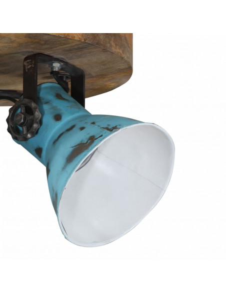 Lampada da Soffitto 25 W Blu Anticato 35x35x25 cm E27