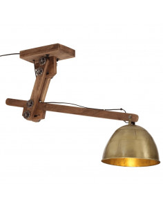 Lampada a Soffitto 25 W Ottone Anticato 105x30x65-108cm E27 2