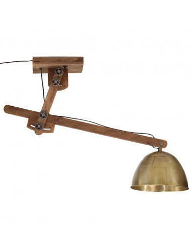 Lampada a Soffitto 25 W Ottone Anticato 105x30x65-108cm E27