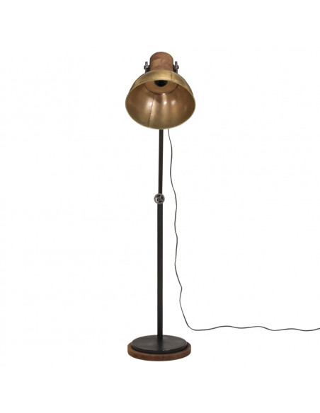 Lampada da Terra 25 W Ottone Anticato 30x30x100-150 cm E27