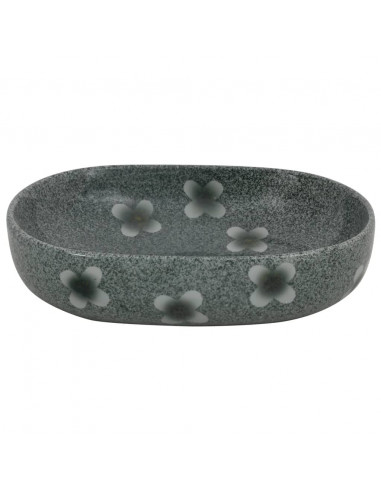 Lavabo da Appoggio Blu Ovale 59x40x14 cm Ceramica