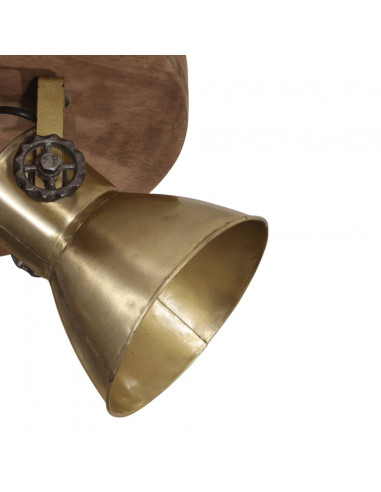 Lampada a Soffitto 25 W Ottone Anticato 50x50x25 cm E27