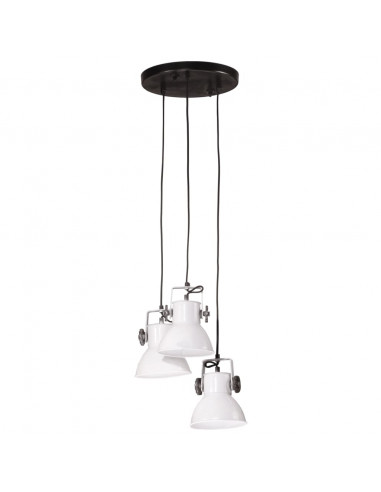 Lampada Pensile 25 W Bianca 30x30x100 cm E27