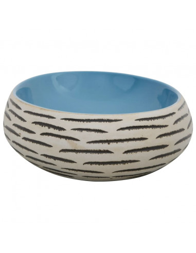 Lavabo da Appoggio Multicolore Ovale 59x40x15 cm Ceramica