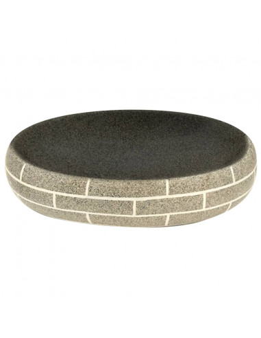 Lavabo da Appoggio Multicolore Ovale 59x40x15 cm Ceramica