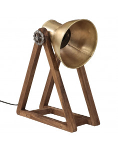 Lampada da Scrivania 25 W Ottone Anticato 30x17x40 cm E27 2