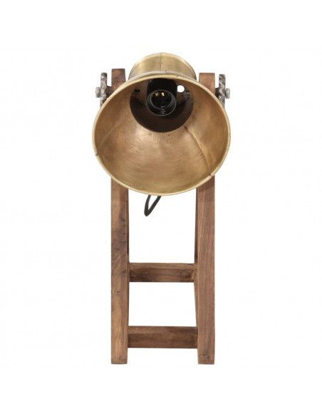 Lampada da Scrivania 25 W Ottone Anticato 30x17x40 cm E27