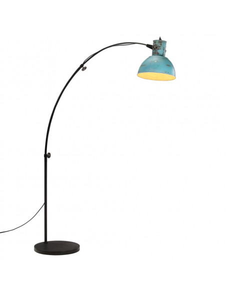 Lampada da Terra 25 W Blu Anticato 150 cm E27