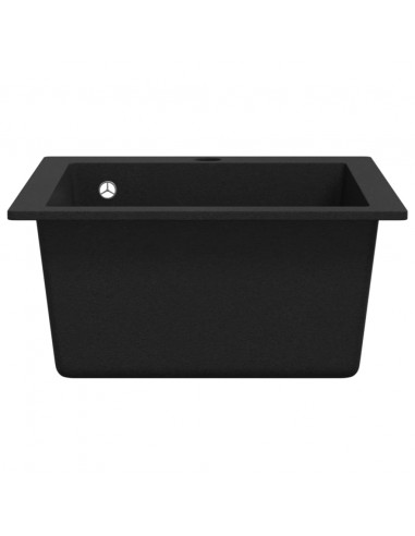 Lavandino Cucina Granito Nero solo Lavello ad Incasso