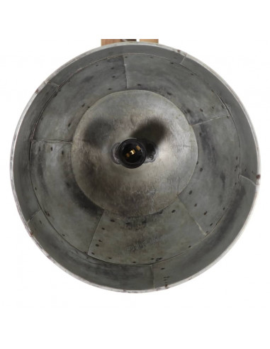 Lampada da Soffitto 25 W Argento Vintage 105x30x65-108cm E27