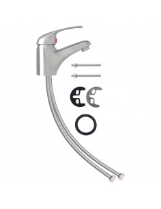 Rubinetto Miscelatore Argento 13x10 cm 2