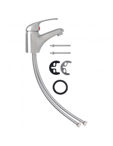 Rubinetto Miscelatore Argento 13x10 cm
