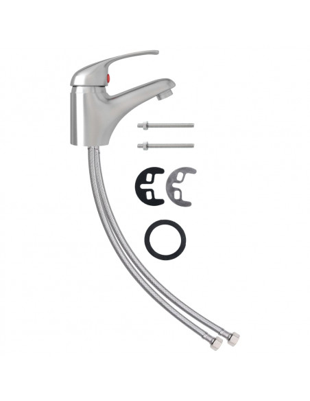 Rubinetto Miscelatore Argento 13x10 cm