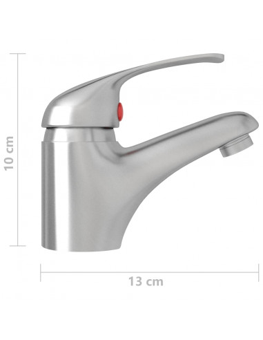 Rubinetto Miscelatore Argento 13x10 cm