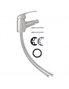 Rubinetto Miscelatore per Bidè Argento 13x12 cm 2