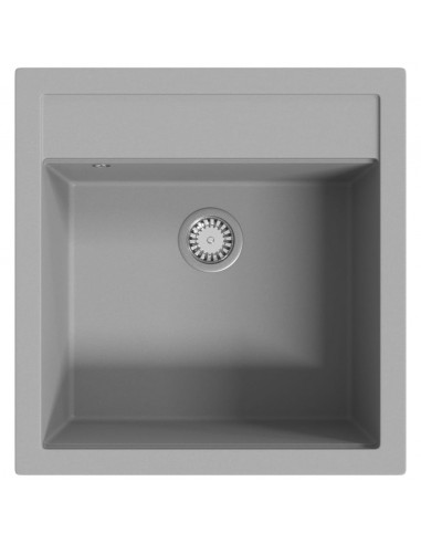 Lavello da Cucina in Granito Vasca Singola Grigio