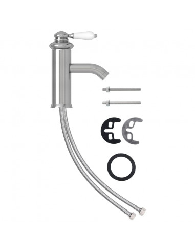 Rubinetto per Lavabo del Bagno Argento 130x180 mm