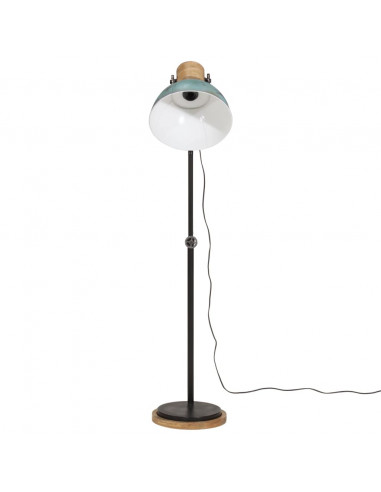 Lampada da Terra 25 W Blu Anticato 30x30x100-150 cm E27