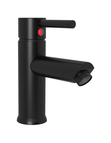 Rubinetto per Lavabo del Bagno Nero 130x176 mm