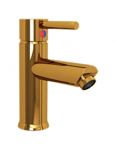 Rubinetto per Lavabo del Bagno Oro 130x176 mm