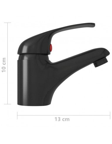 Rubinetto Miscelatore  Nero 13x10 cm