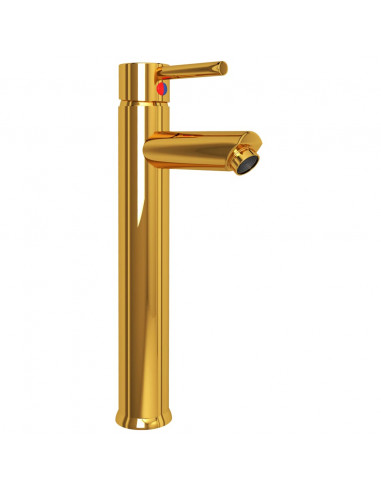 Rubinetto Miscelatore da Bagno Oro 12x30 cm