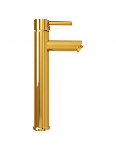 Rubinetto Miscelatore da Bagno Oro 12x30 cm