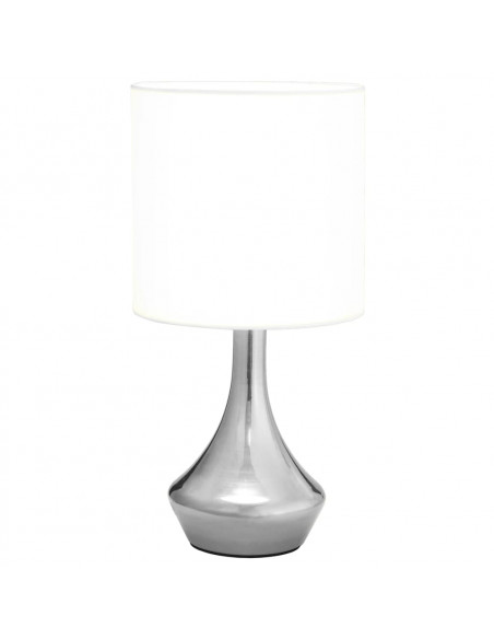 Lampade da Tavolo 2 pz Pulsanti Touch Bianche E14