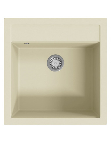 Lavello da Cucina in Granito Vasca Singola Beige