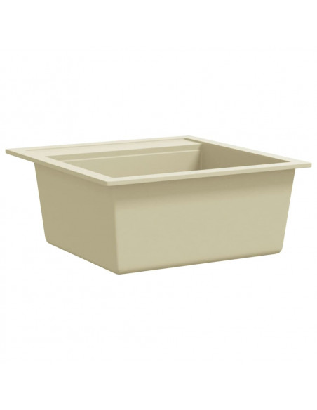 Lavello da Cucina in Granito Vasca Singola Beige