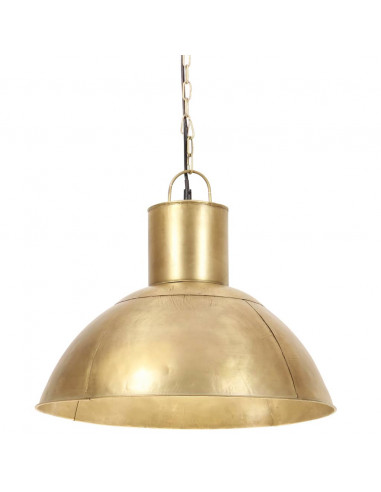 Lampada a Sospensione 25 W Ottone Rotonda 48 cm E27