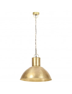 Lampada a Sospensione 25 W Ottone Rotonda 48 cm E27 2