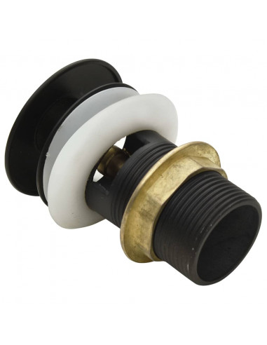 Scarico a Pressione Funzione Troppopieno Grigio 6,4x6,4x9,1cm