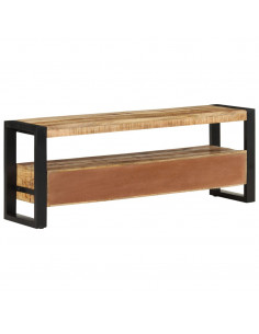 Mobile Porta TV 120x30x45 cm in Legno Massello di Mango 2
