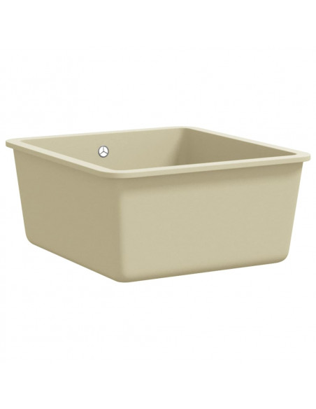 Lavello da Cucina in Granito Vasca Singola Beige