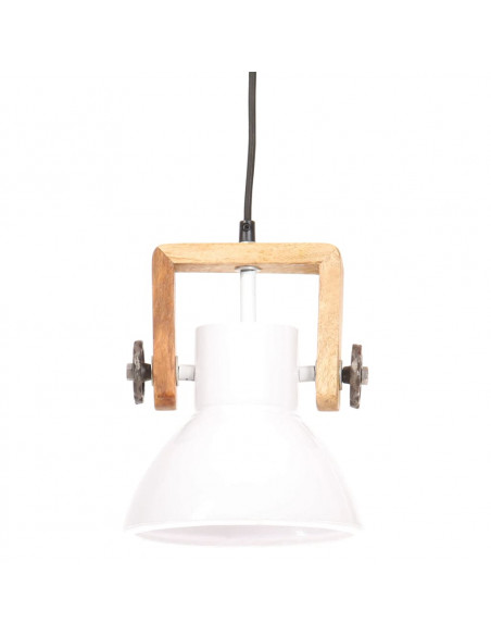 Lampada a Sospensione Industriale 25 W Bianca Rotonda 19 cm E27