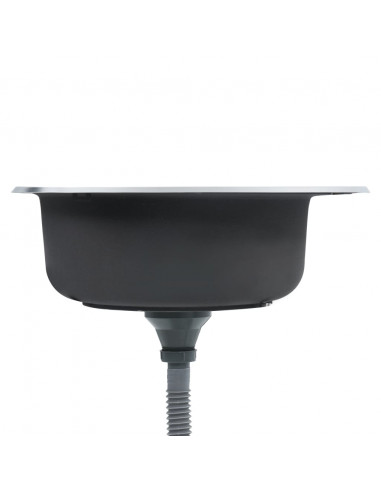 Lavello da Cucina con Filtro e Sifone in Acciaio Inox